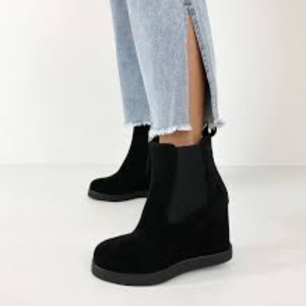 Jeffrey Campbell platform booties